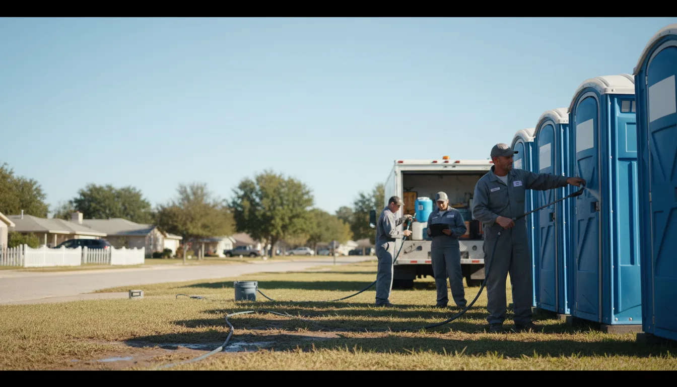 Long-Term Portable Toilet Rental in Sawyer, MI near me